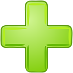 Green Plus Sign